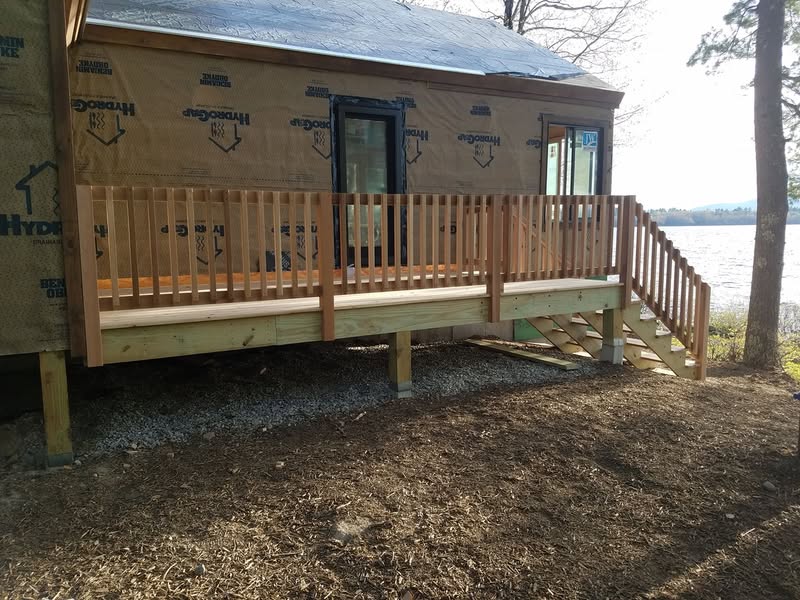 Cedar shake siding project