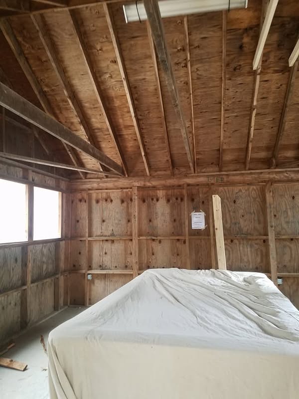 Pool hall renovation at Poland Spring Campground